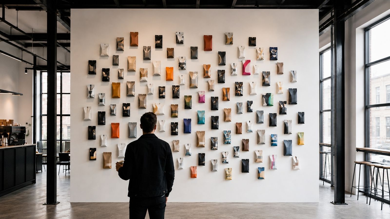 How It Works Step 1 - Curated Coffee Wall